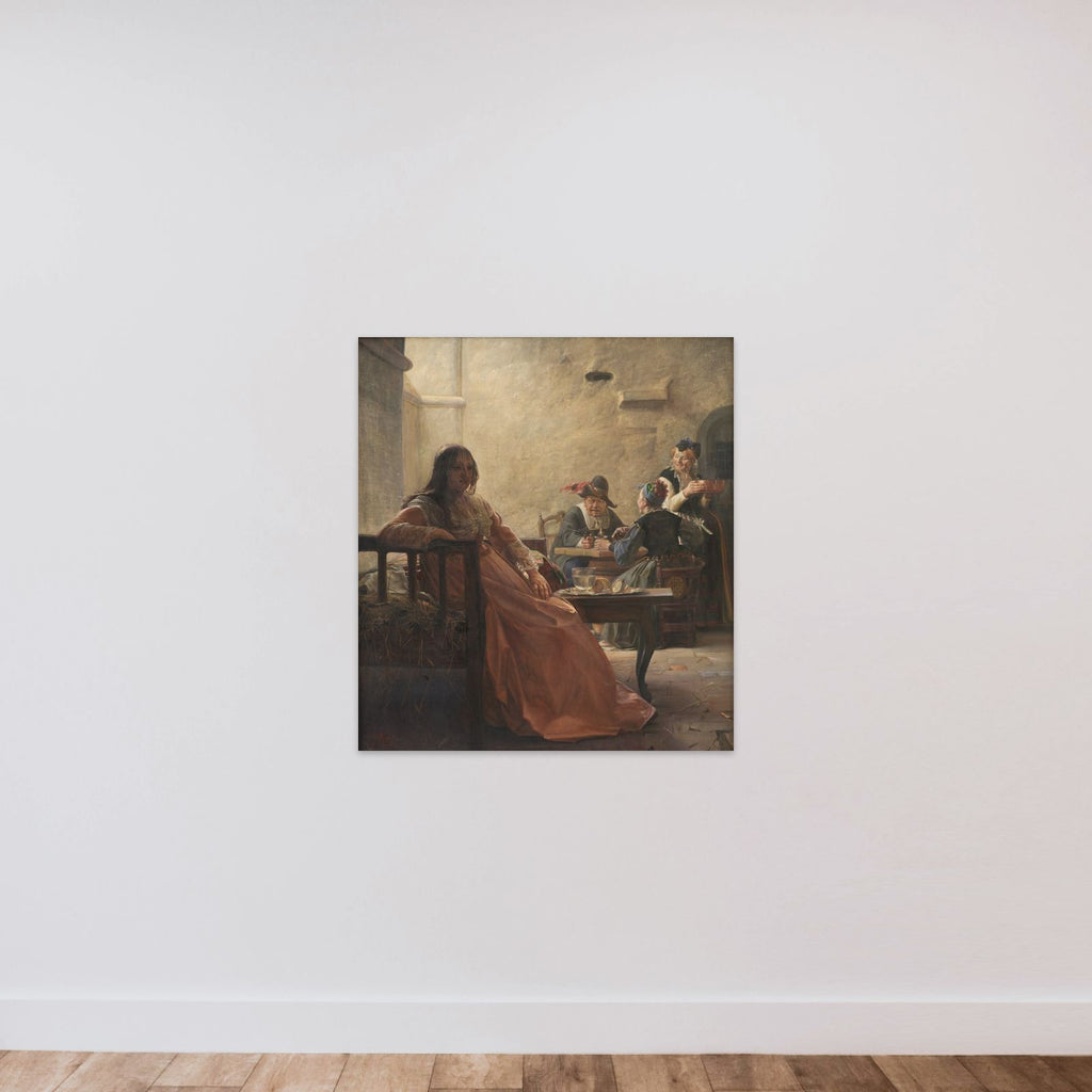 Leonora Christina i fængslet unframed — shown to scale