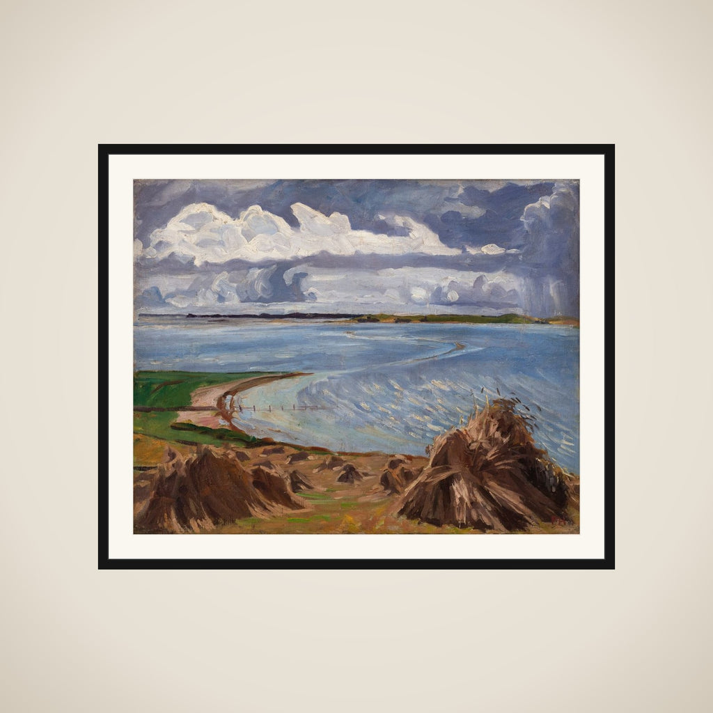 Bygevejr. Katterød Rev framed