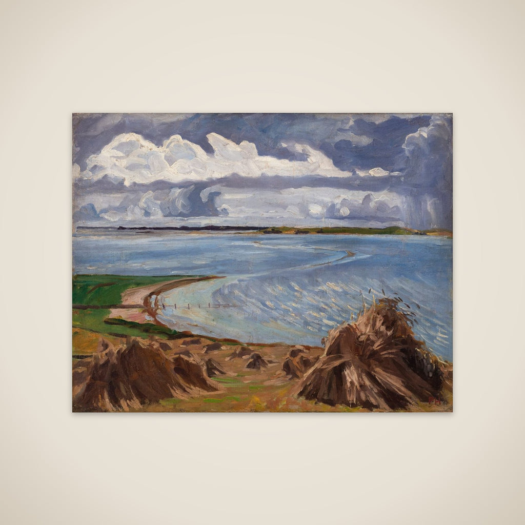 Bygevejr. Katterød Rev unframed print