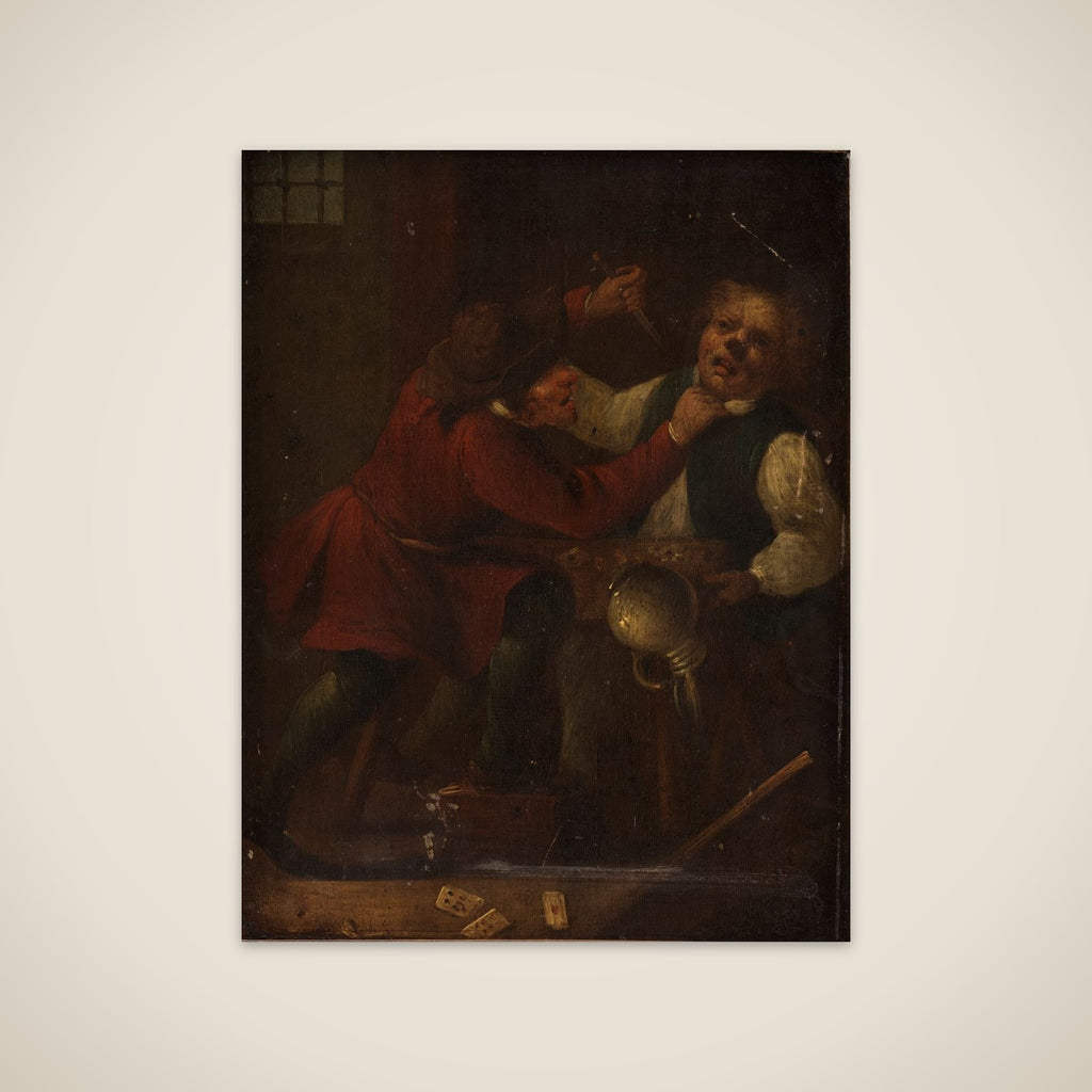 Slagsmål unframed print