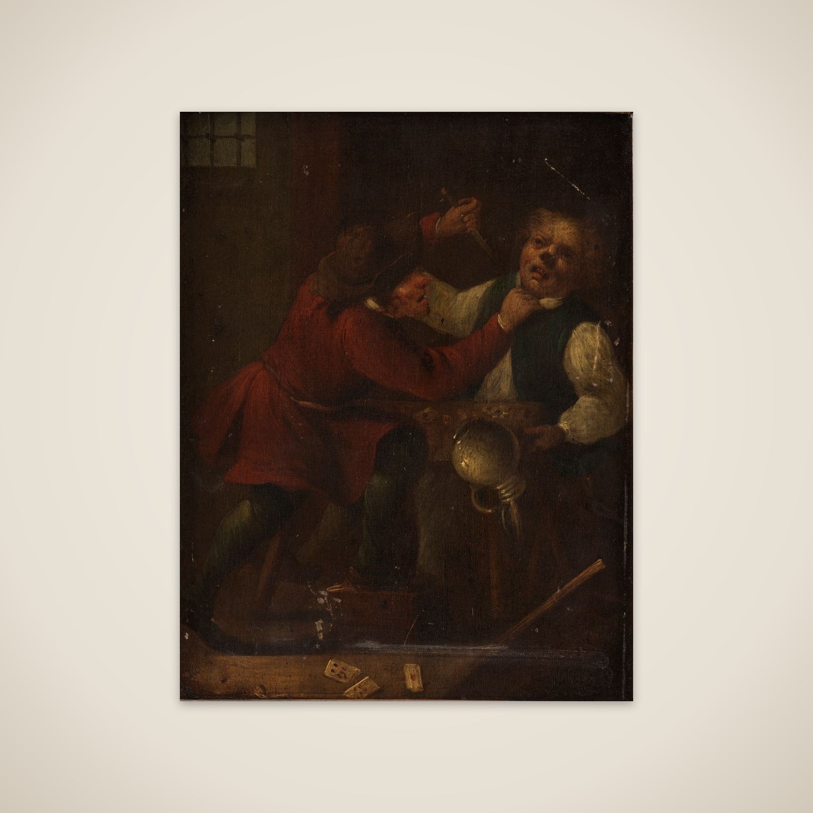 Slagsmål unframed print