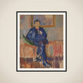 Portræt af maleren Karl Schou framed