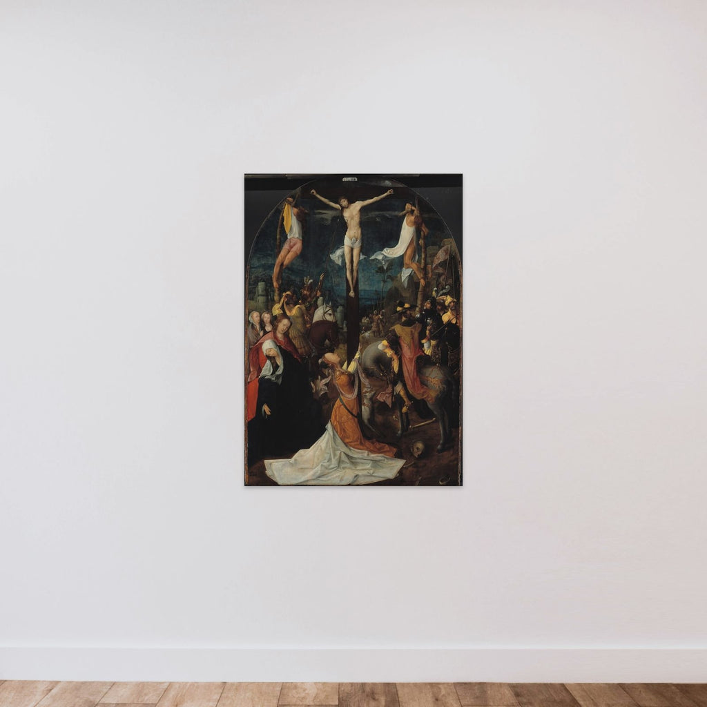 Golgatha unframed — shown to scale