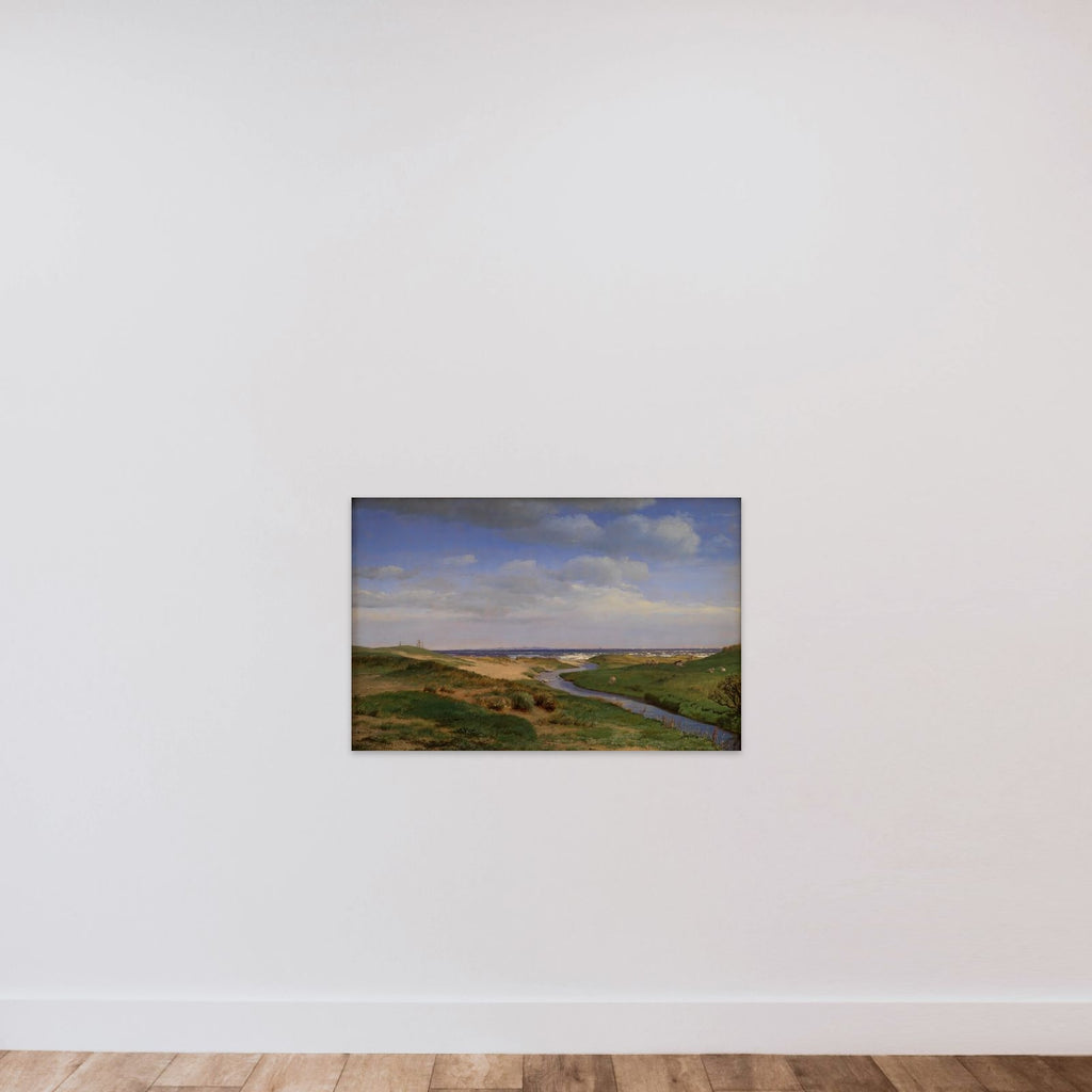 Parti af Sjællands nordkyst ved Dronningmølle unframed — shown to scale
