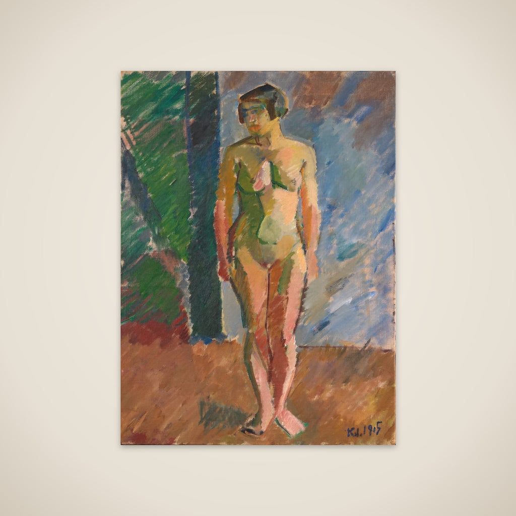 Stående model unframed print