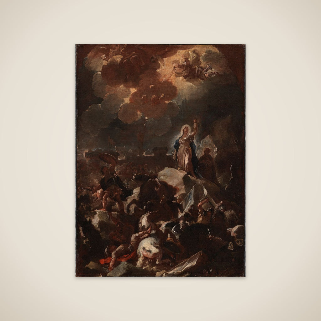 Judith med Holofernes' hoved unframed print