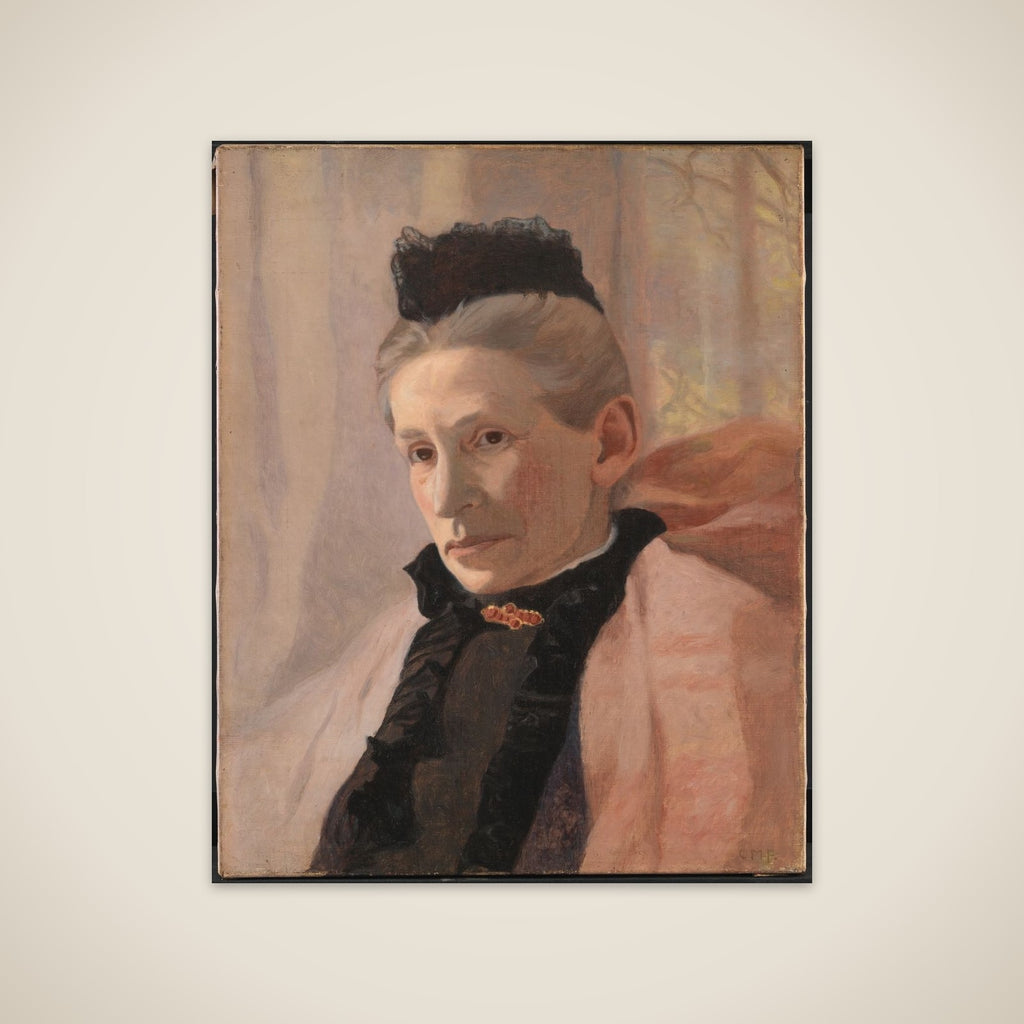Frederikke von Scholten, F. Arendrup, kunstnerens svigermoder unframed print