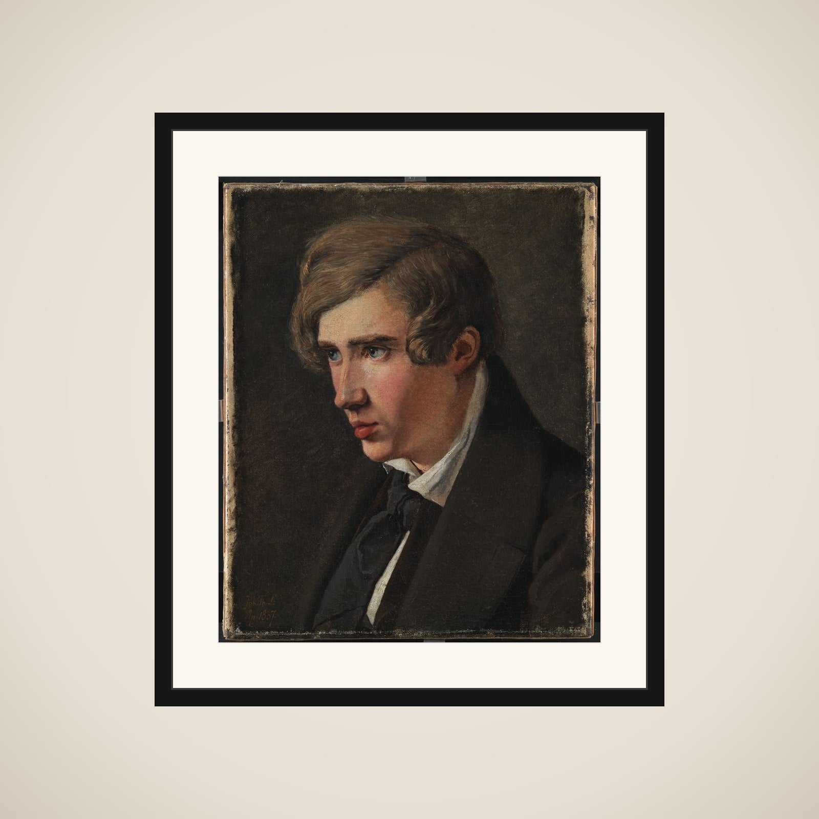 Maleren Thorald Læssøe framed