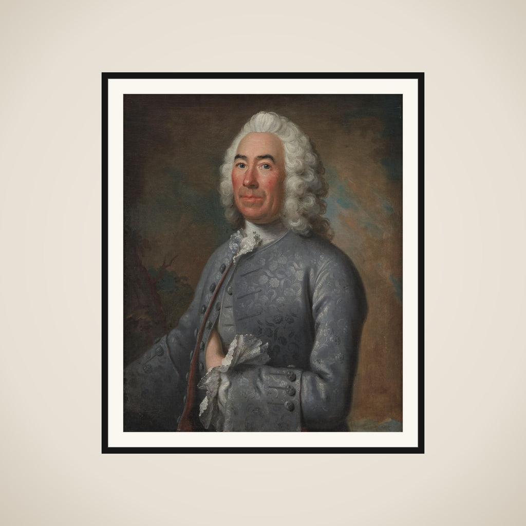 Portræt af en ældre herre framed