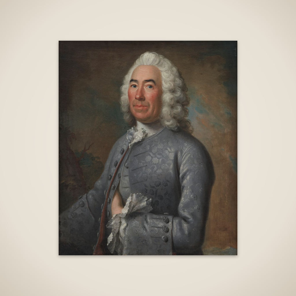Portræt af en ældre herre unframed print