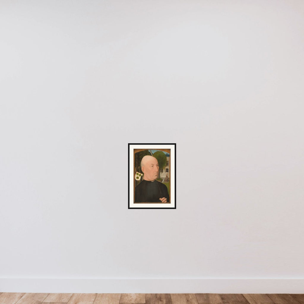 Portræt af Jacob Jansz van der Meer (?) framed — shown to scale
