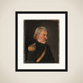 Oberst Joachim Theodor Lundbye, kunstnerens fader framed