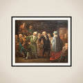 Julestuen, 13. scene framed