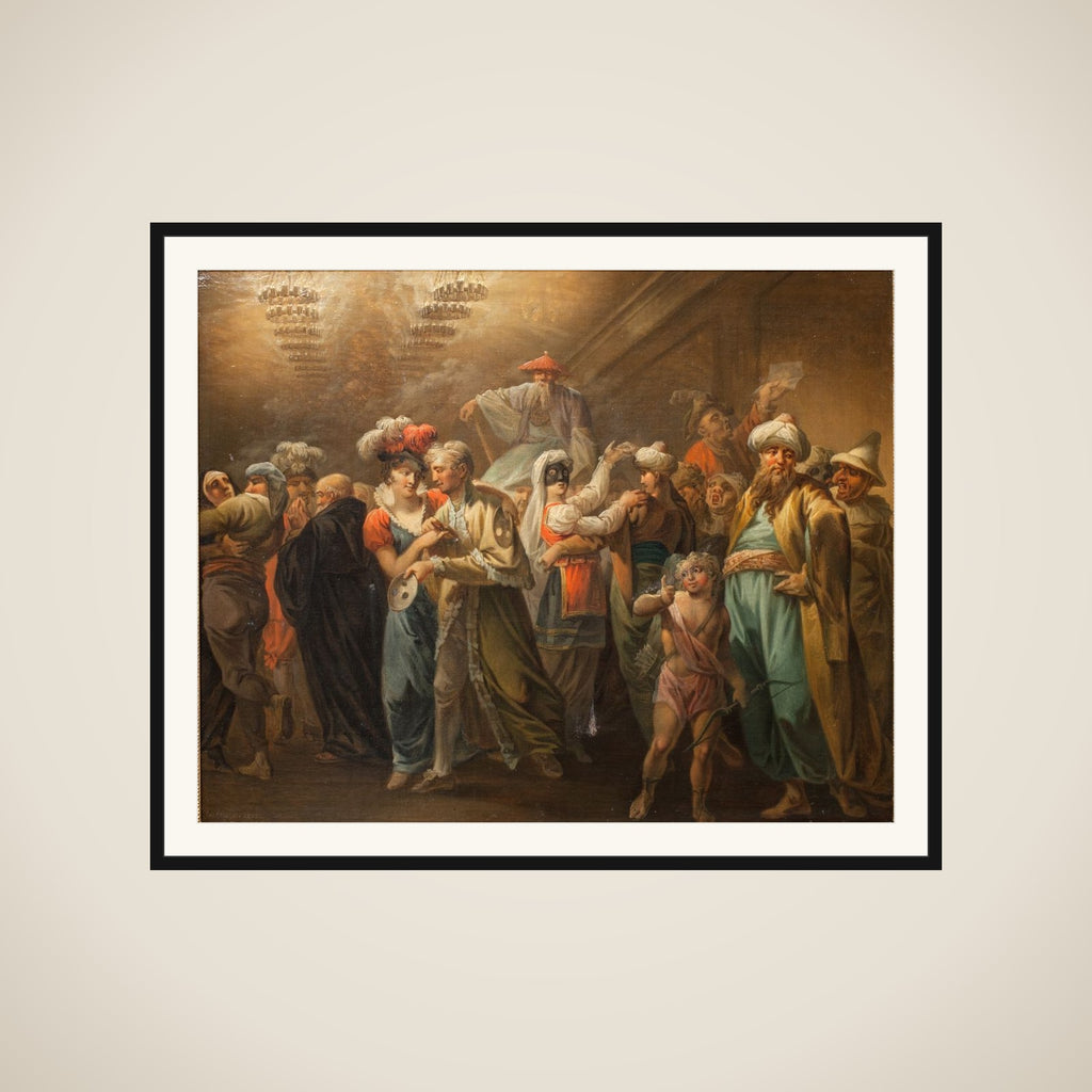 Maskerade. Intermedium framed