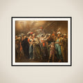 Maskerade. Intermedium framed