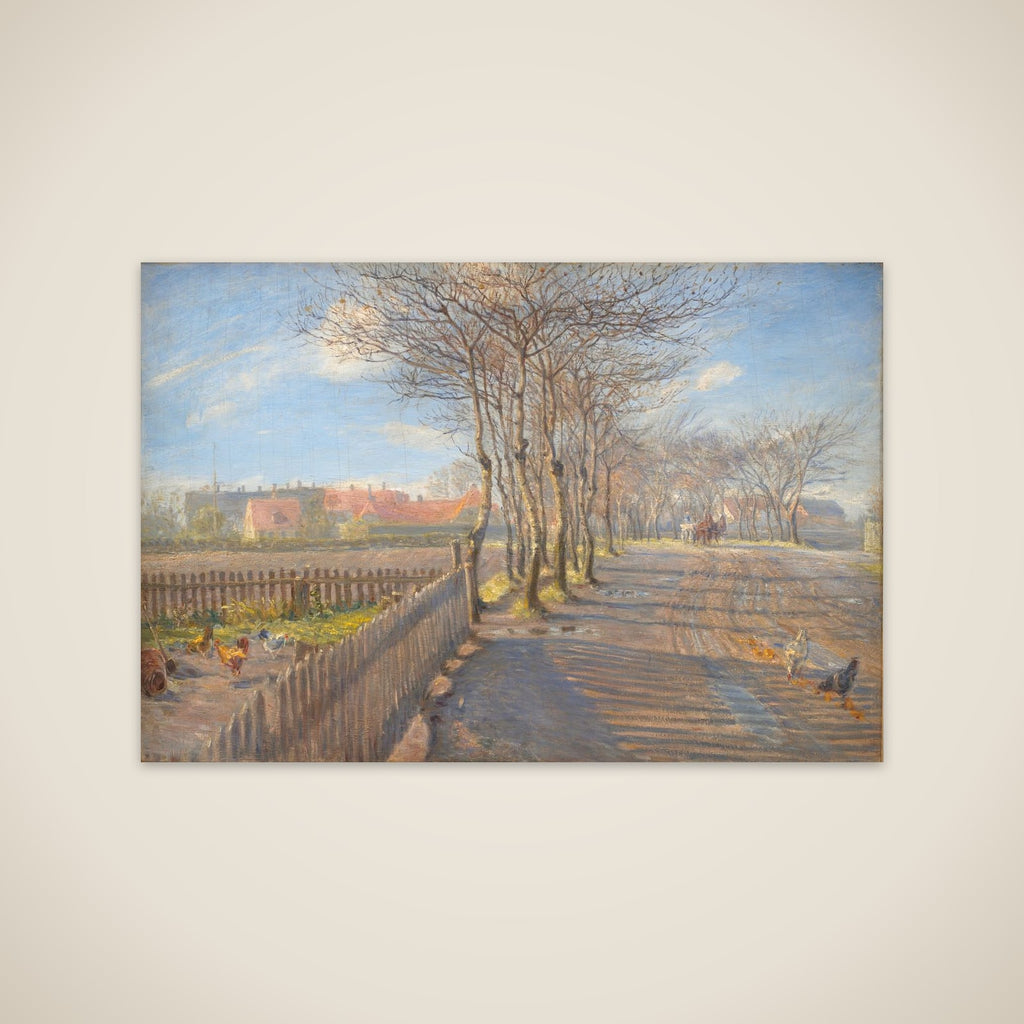 En allé. Kastrup unframed print