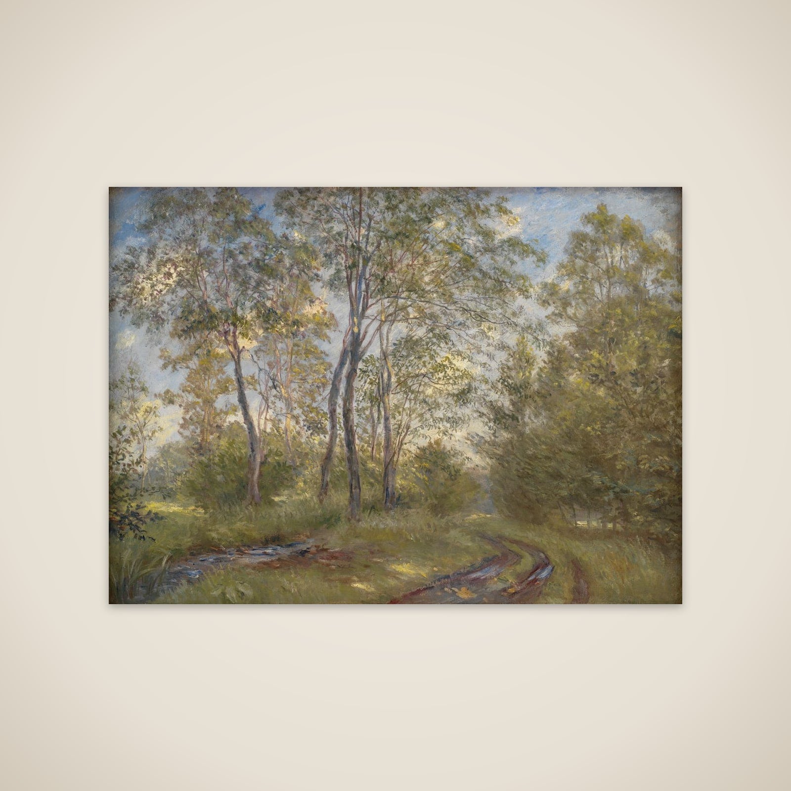 Ved Sorteåen. Meilgård unframed print