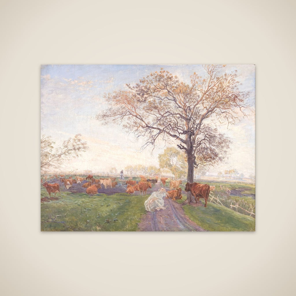 Malkepladsen ved Dyrehavegård unframed print