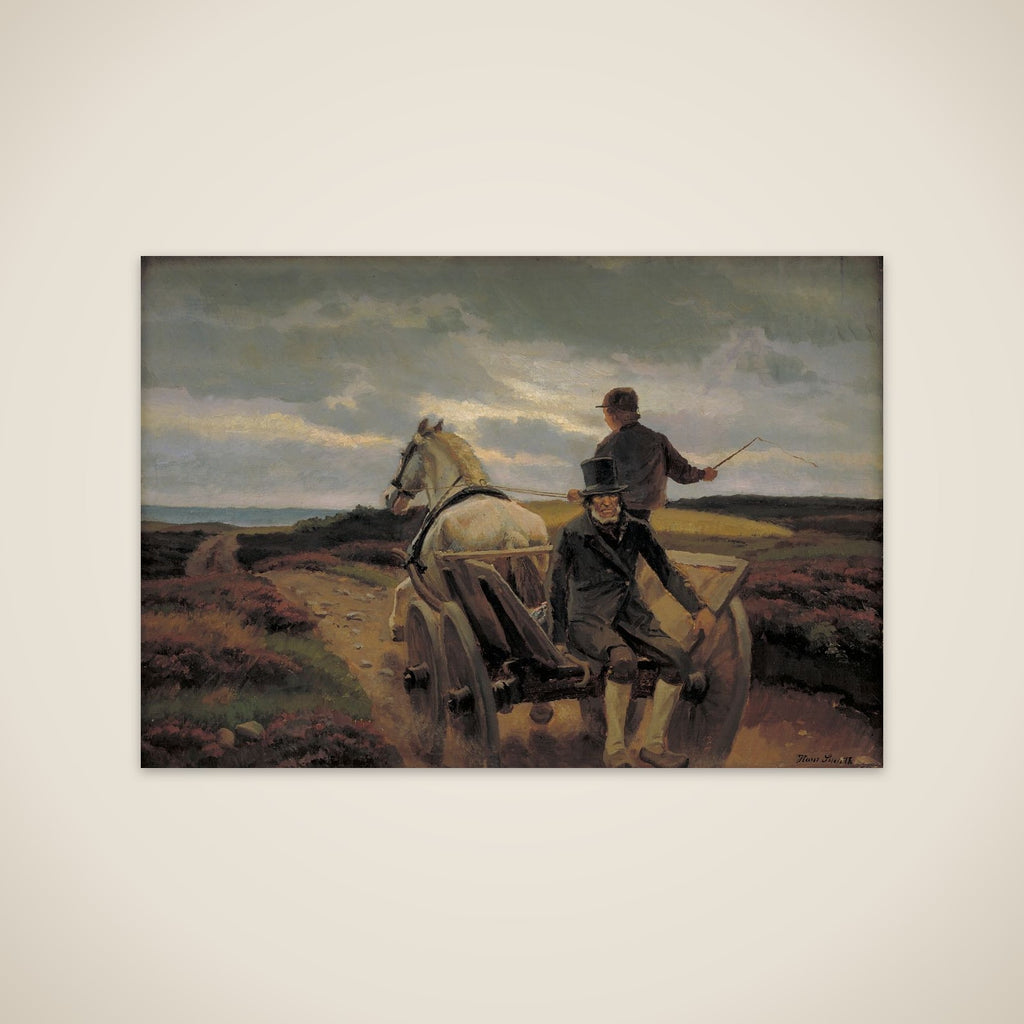 Hjemkørsel unframed print