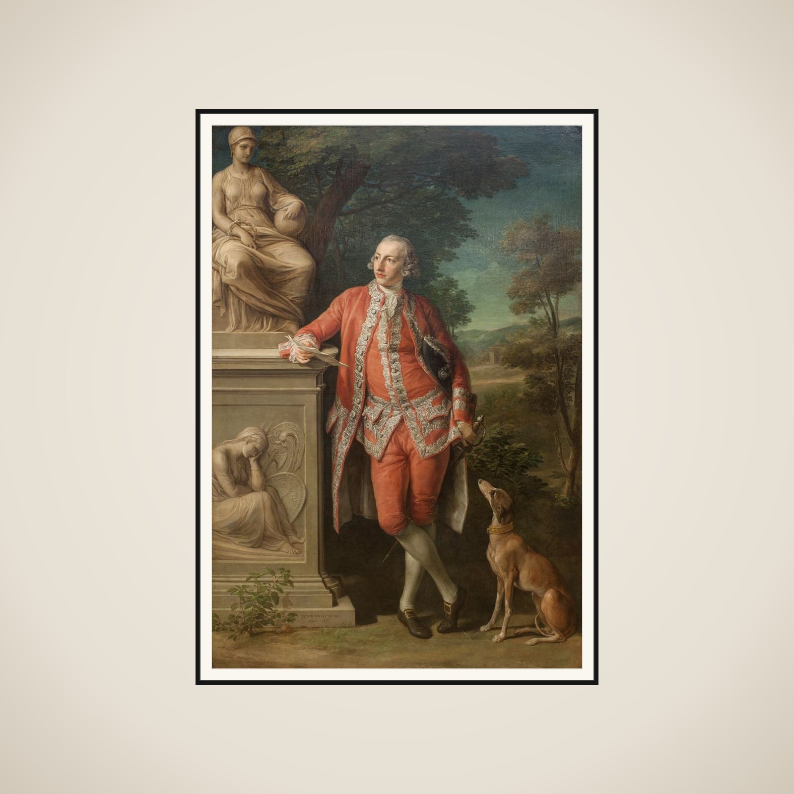 Peter Beckford (1740-1811), landowner, Dorset framed