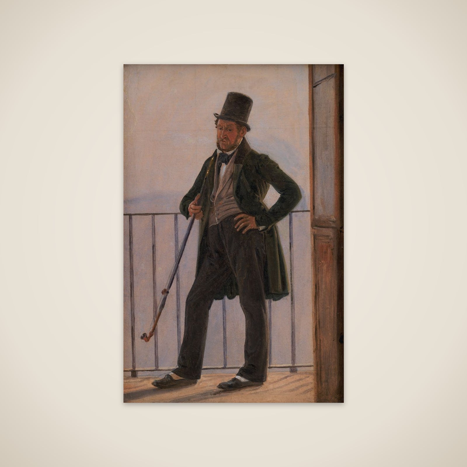 Maleren Albert Küchler unframed print