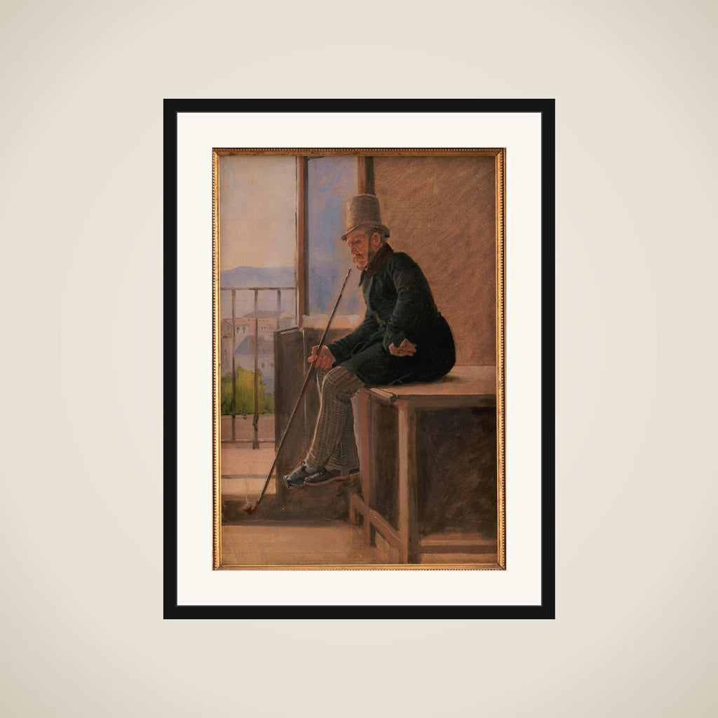Maleren Jørgen Sonne framed