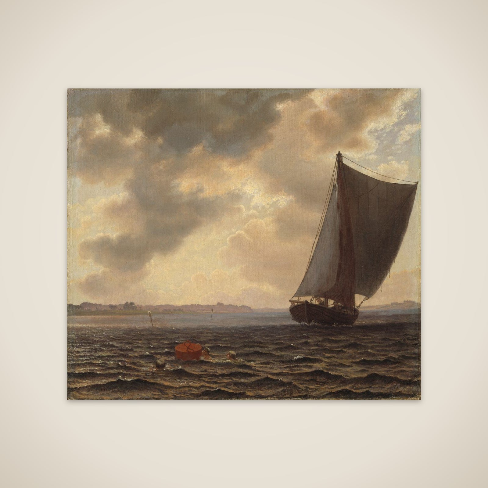 Sejlere i Guldborgsund unframed print
