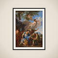 Venus bringer lægende urter til den sårede Æneas framed