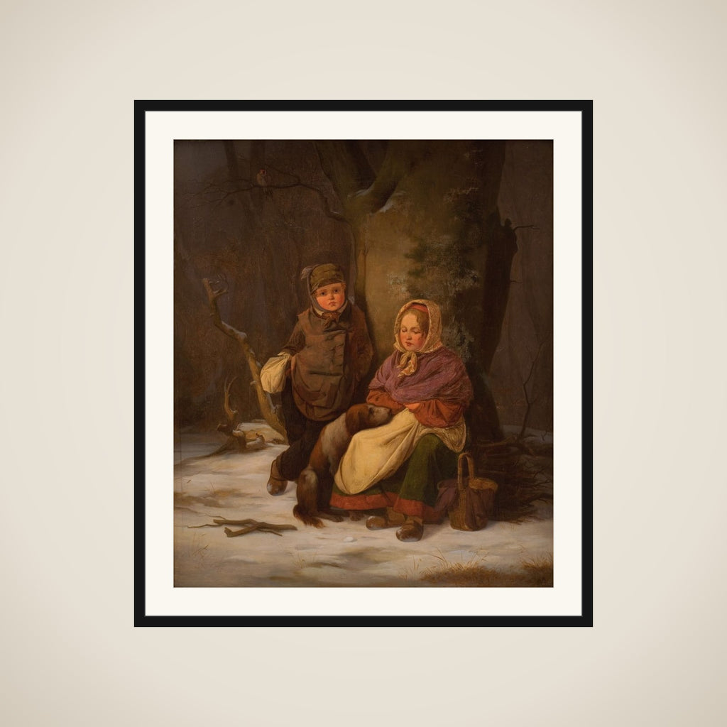 To fattige børn framed
