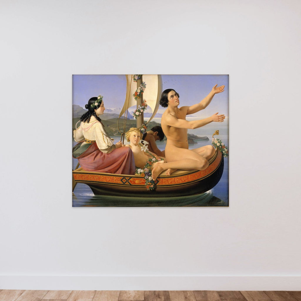 Ungdommen. Fra serien: De fire menneskealdre unframed — shown to scale