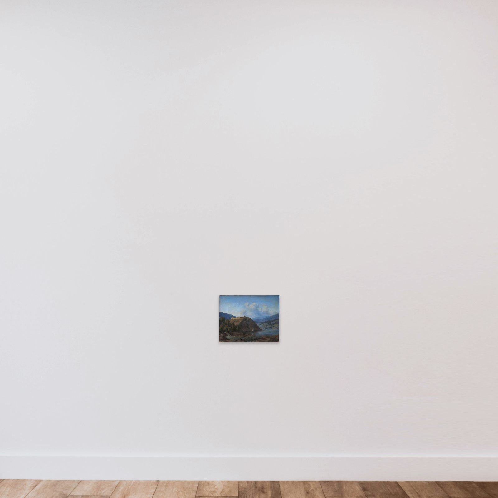 Klipper ved Götaelven unframed — shown to scale