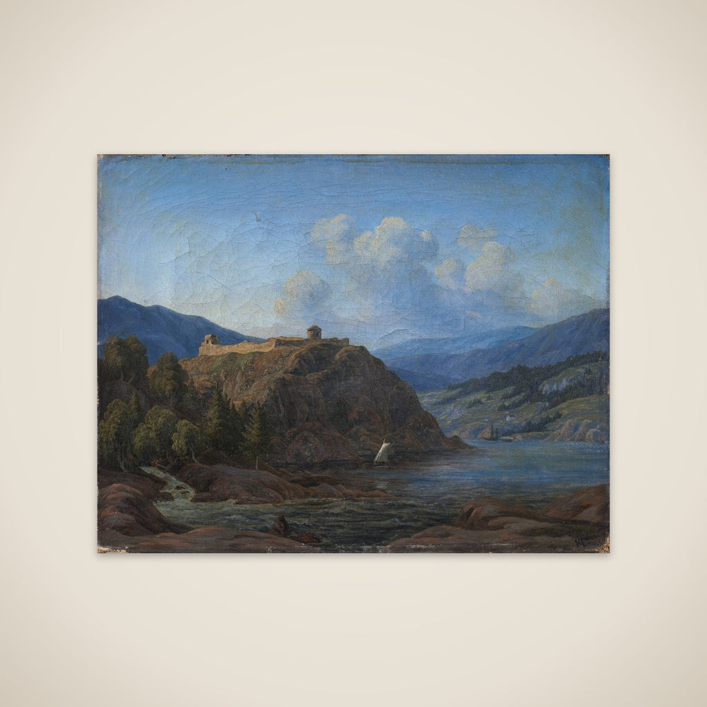 Klipper ved Götaelven unframed print