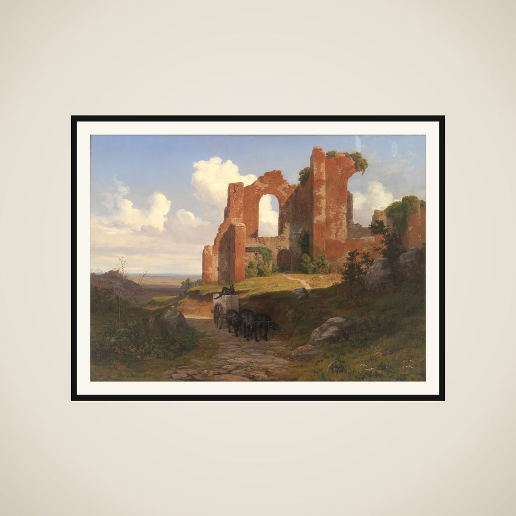 Parti af Caracallas Termer framed