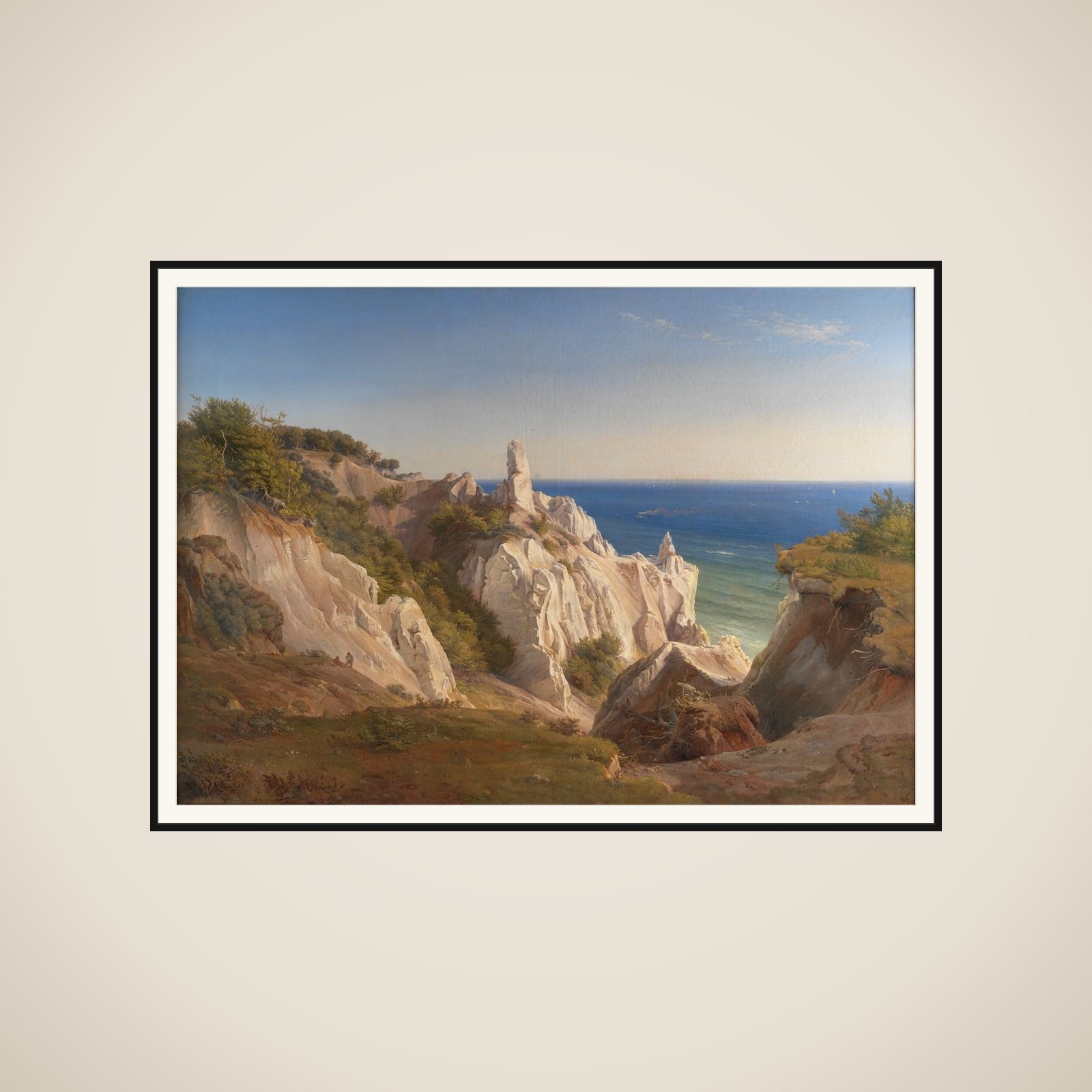 Møns Klint framed