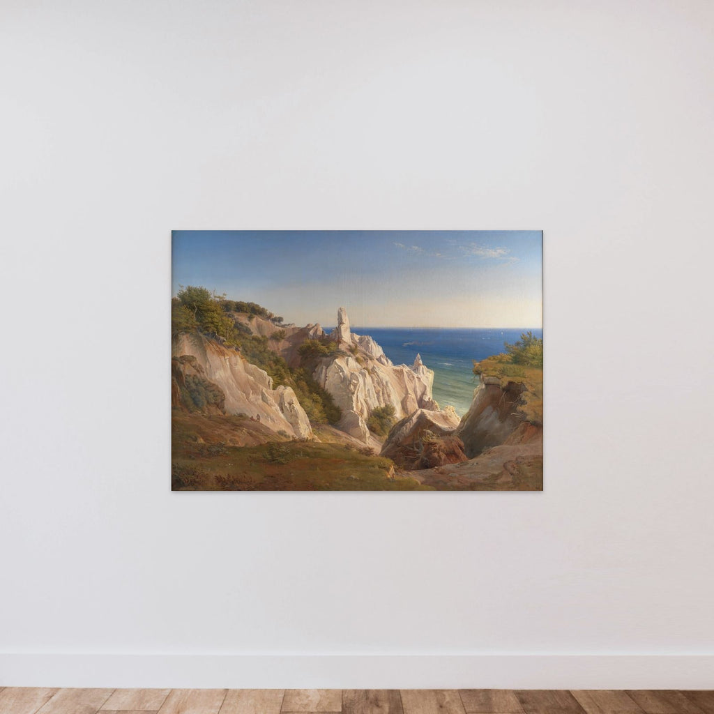 Møns Klint unframed — shown to scale