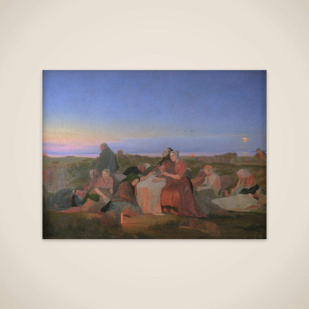 St. Hansnat. De syges søvn på Helenegraven ved Tisvilde unframed print