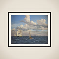 Parti af Øresund nord for Kronborg framed