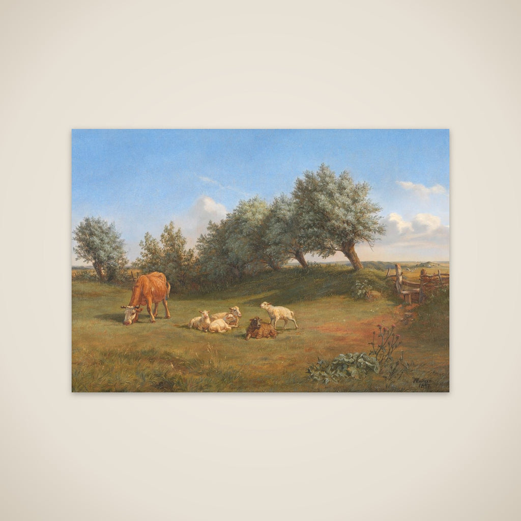 Et vænge unframed print