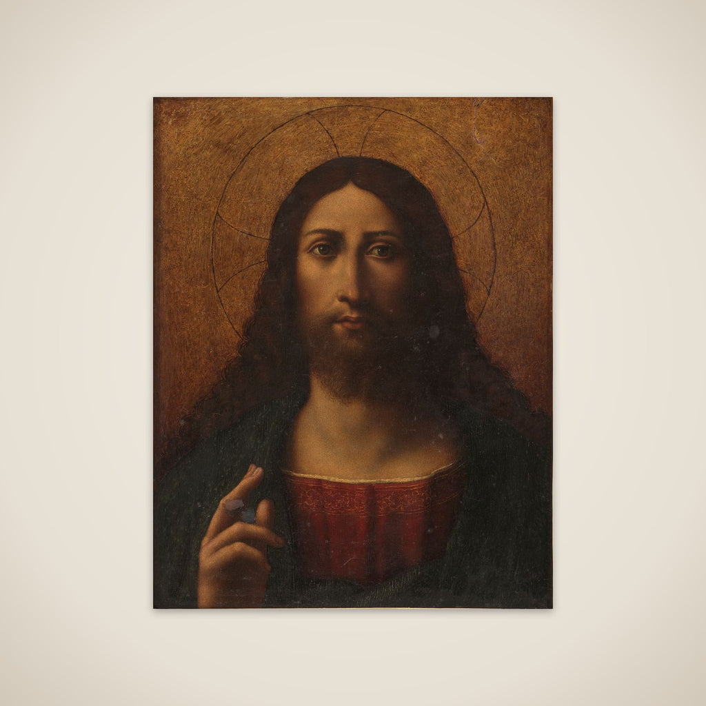 Et Kristushoved unframed print