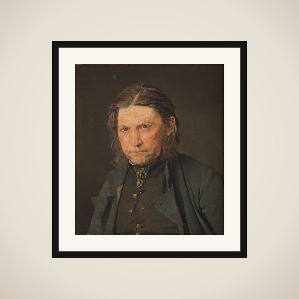 En gammel sømand framed