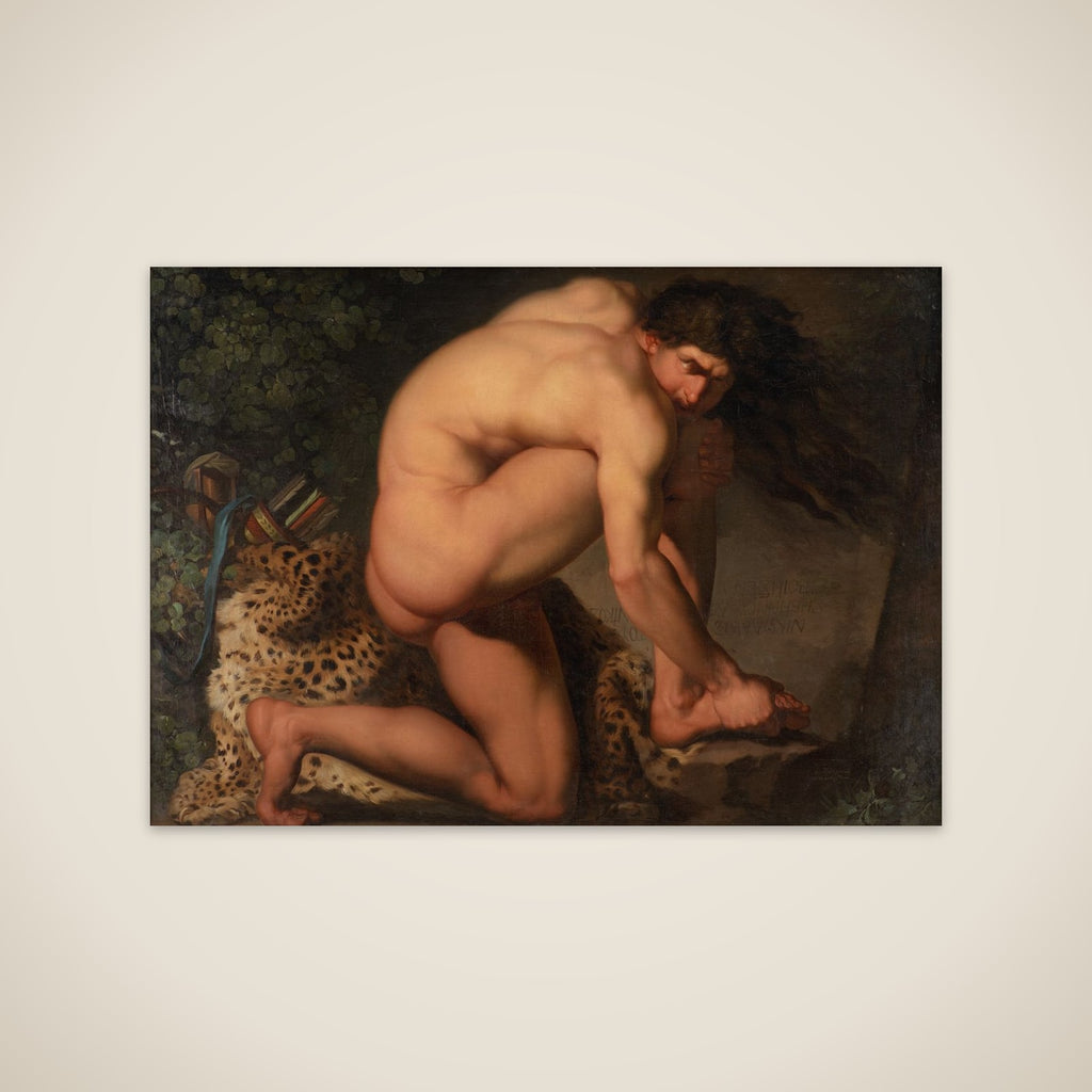 Den sårede Filoktet unframed print