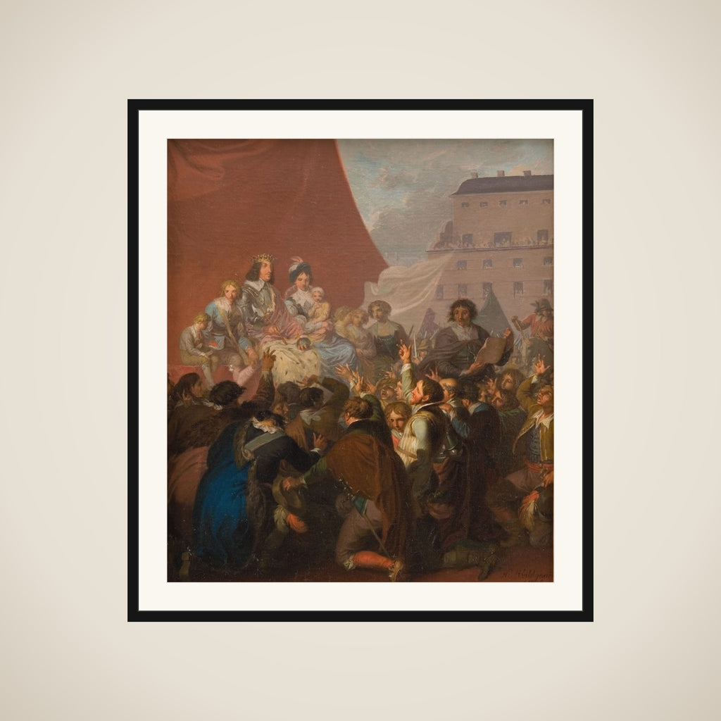 Arvehyldningen i 1660 framed