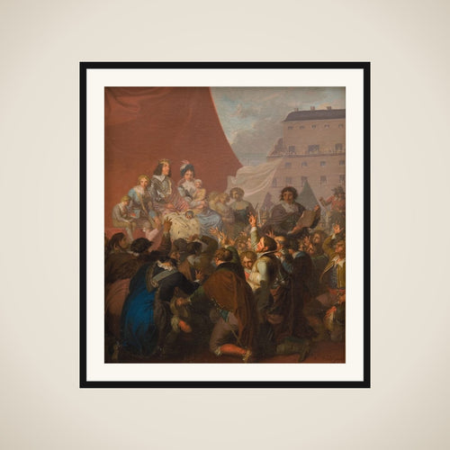 Arvehyldningen i 1660 framed
