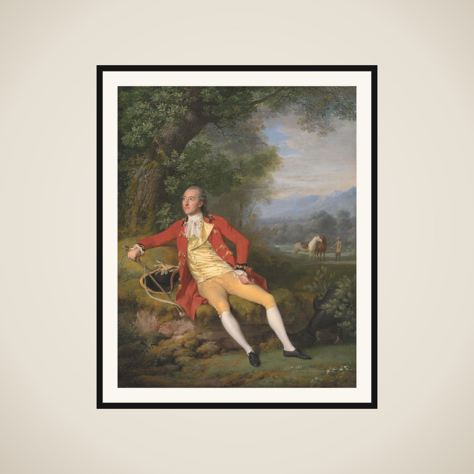 Jean-Armand Tronchin, udsending ved det franske og engelske hof. Schweiz framed