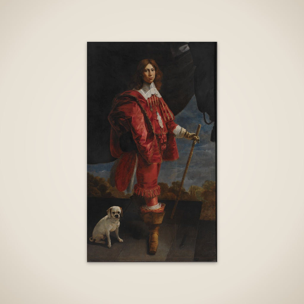 Ulrik Christian Gyldenløve unframed print