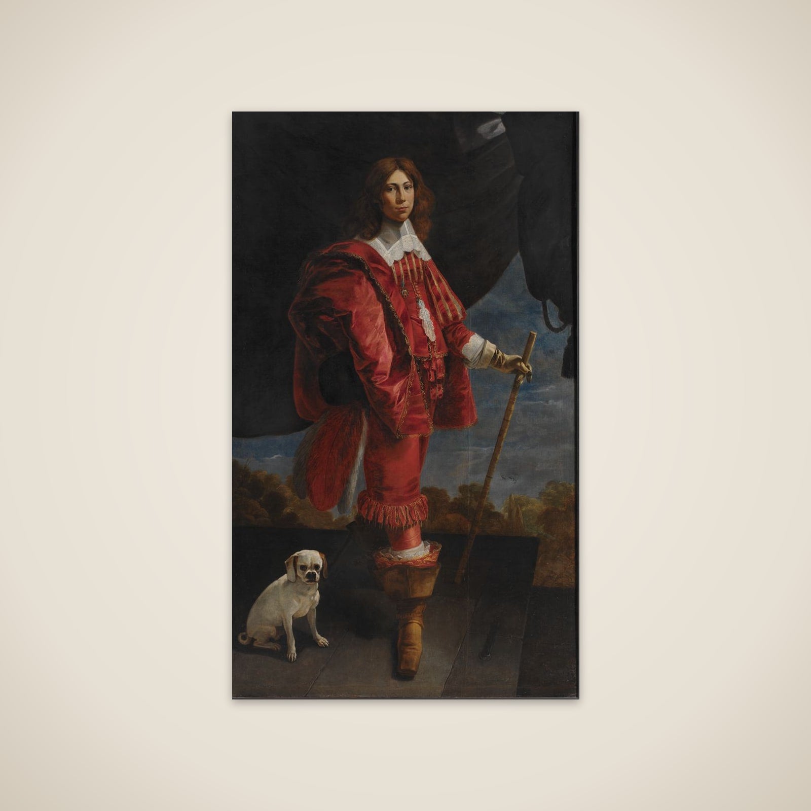 Ulrik Christian Gyldenløve unframed print
