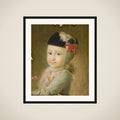 Barneportræt af senere dr. theol. Carl Christian Laurentius Birch framed
