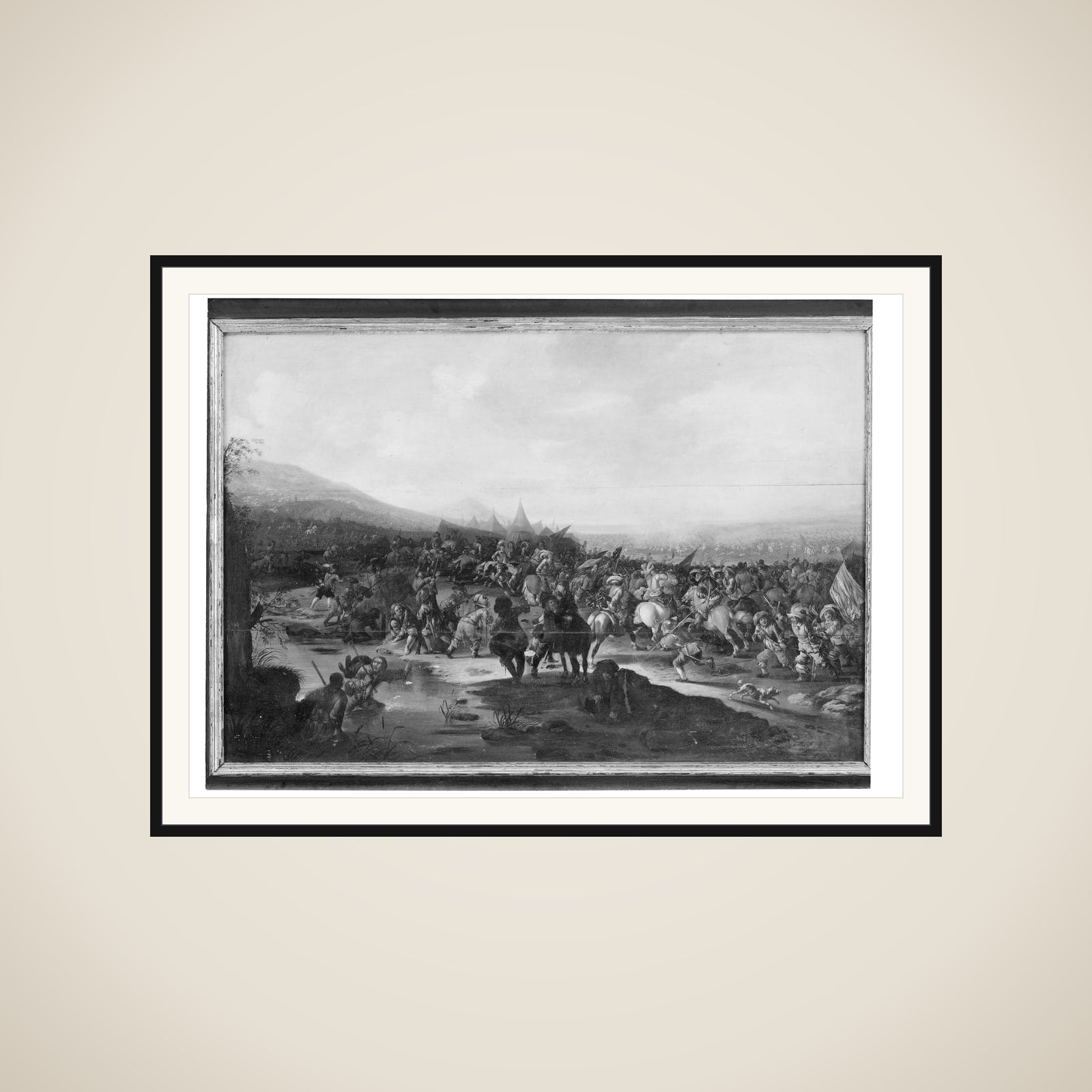 Slagbillede framed