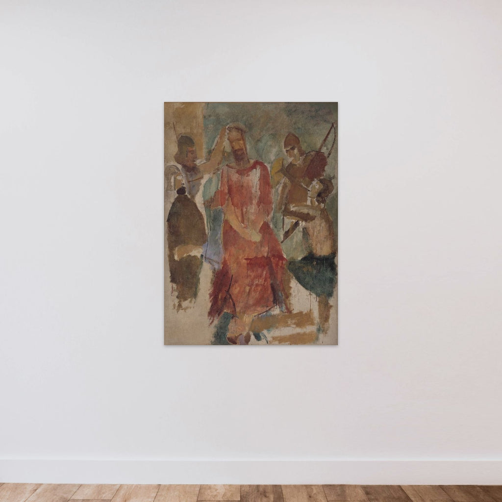 Tornekroningen unframed — shown to scale