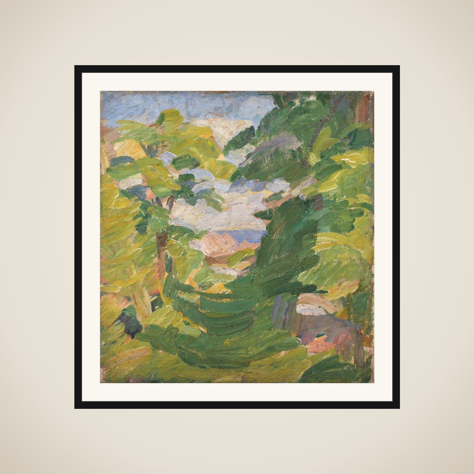 Mindet. Christiansø framed